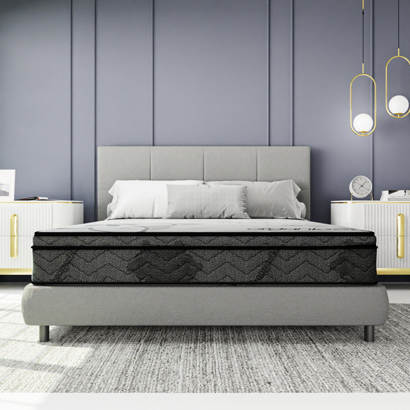 Orthopedic Mattress 11 Inch Firm Single Sided Euro Top Mattress, Twin