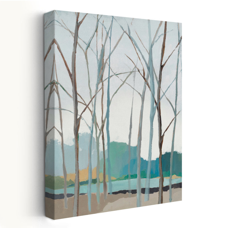 Arbres et hiver Winter Trees II, art, H 24 po x l 16 po