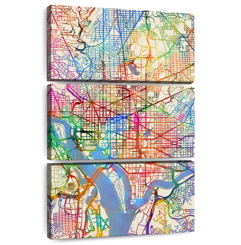 Washington DC Street Map V
