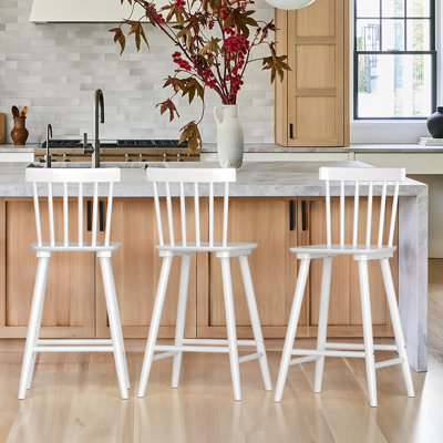 Solid Wood Counter Stool