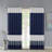 Polyoni Pintuck Curtain Panel