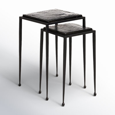 Damiana Glass Nesting End Table