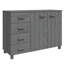 Hardev 113cm Solid Wood Sideboard-226133109