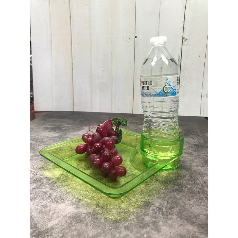 Cowes 8'' Square Appetizer Plate, Green