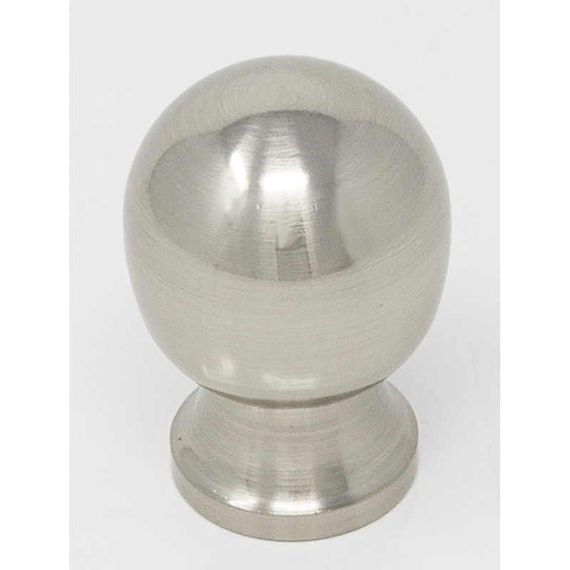 Argelis Lamp Finial, Brushed Nickel