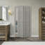 Avon 01 2HN 48"X 80" Solid Composite Core Veralinga Oak Finished Bi-Fold Door With Hardware-85363168-85363169