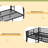 Metal Full XL Over Queen Bunk Bed For Teens And Adults,Space-Saving/Noise Reduced/No Box Spring Needed