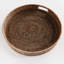 BURMA RATTAN ROUND SERVING TRAY LARGE