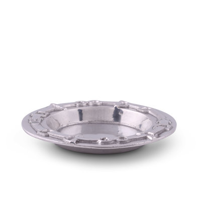 Equestrian Aluminum Round Coaster