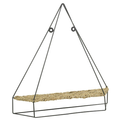 Newmill Triangle Metal Accent Shelf