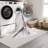 Machine Washable Cooper Ivory/Brown Rug-603570261