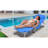 31 Heavy Duty Tanning Chair, 5 Adjustable Folding Chaise Lounge For Sunbathing On Beach, Patio - Comfortable Outdoor Lounge, Easy To Use, High Weight Capacity Deck, Camping-615972350