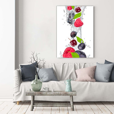 Forest Fruits - Wrapped Canvas Print
