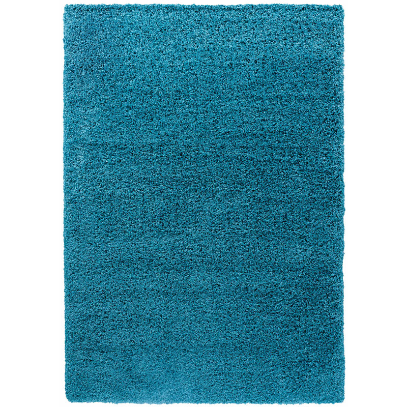Esterly Solid Colour Shag Area Rug, Rectangle 160 x 230cm