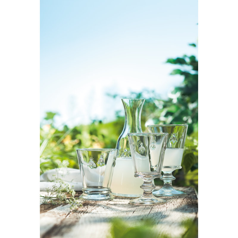 La Rochere Napoleon Bee Large Wine Glass, 12 oz, Clear