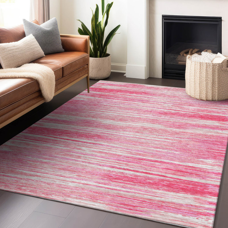 Malek Abstract Indoor / Outdoor Rug, Rectangle 5' x 7'6"