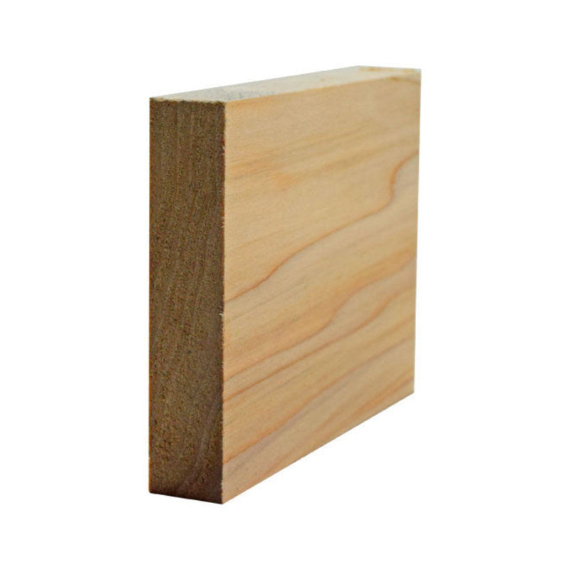 Garniture carrée EWSS12 3 po 1/2 po x 3/4 po S4S Sans finition, L 0,75 po x H 3,5 po x P 94 po, Peuplier