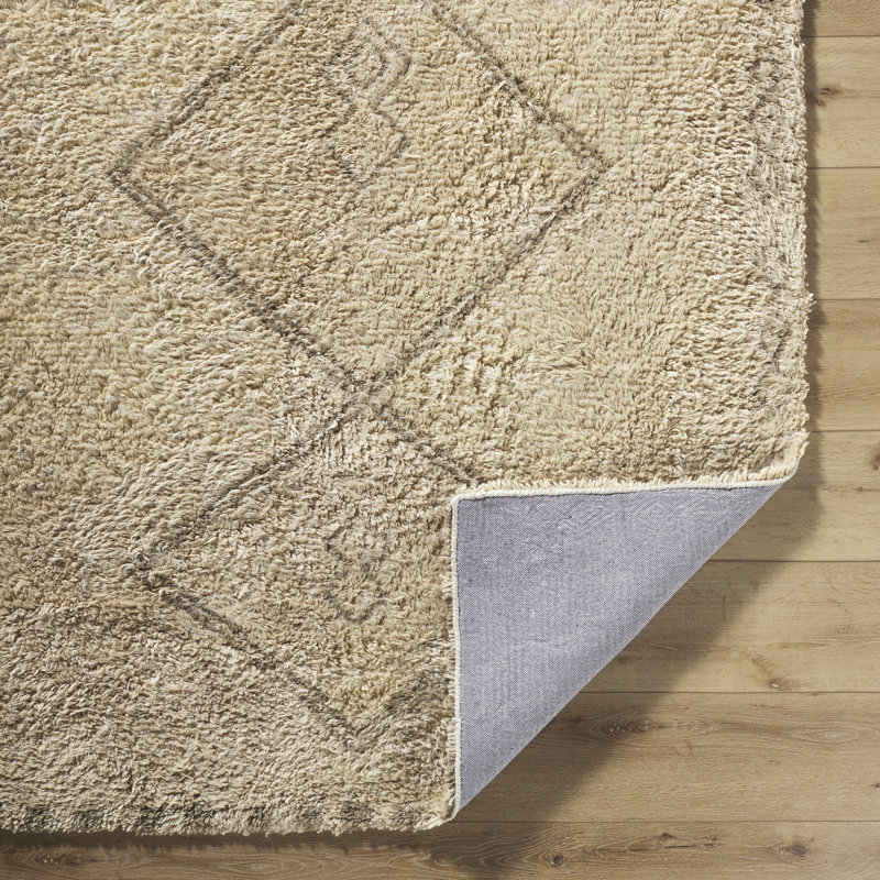 Lovenais Handmade Rug, Rectangle 8' x 10'