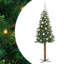 Slim Christmas Tree PVC and Solid Pine wood-306120857-306120858