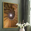 Spiraling II, reproduction encadrée - bois massif-1993575994-1993575993