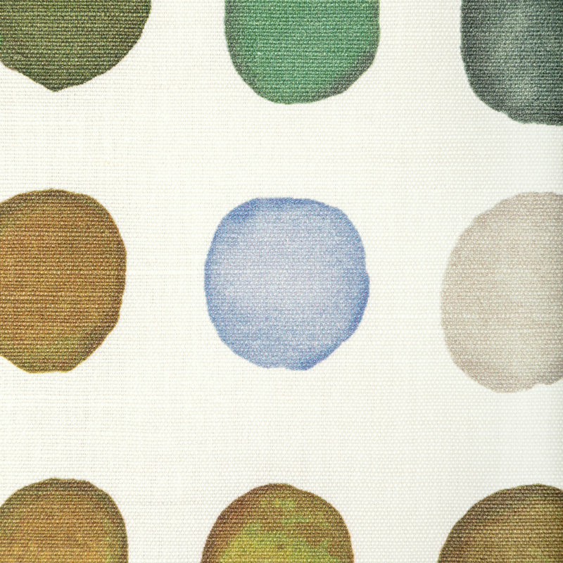 Rhapsody Twister Print Fabric, Kiwi/Slate