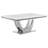 Allessandra White 7-Piece Rectangular Dining Room Set
