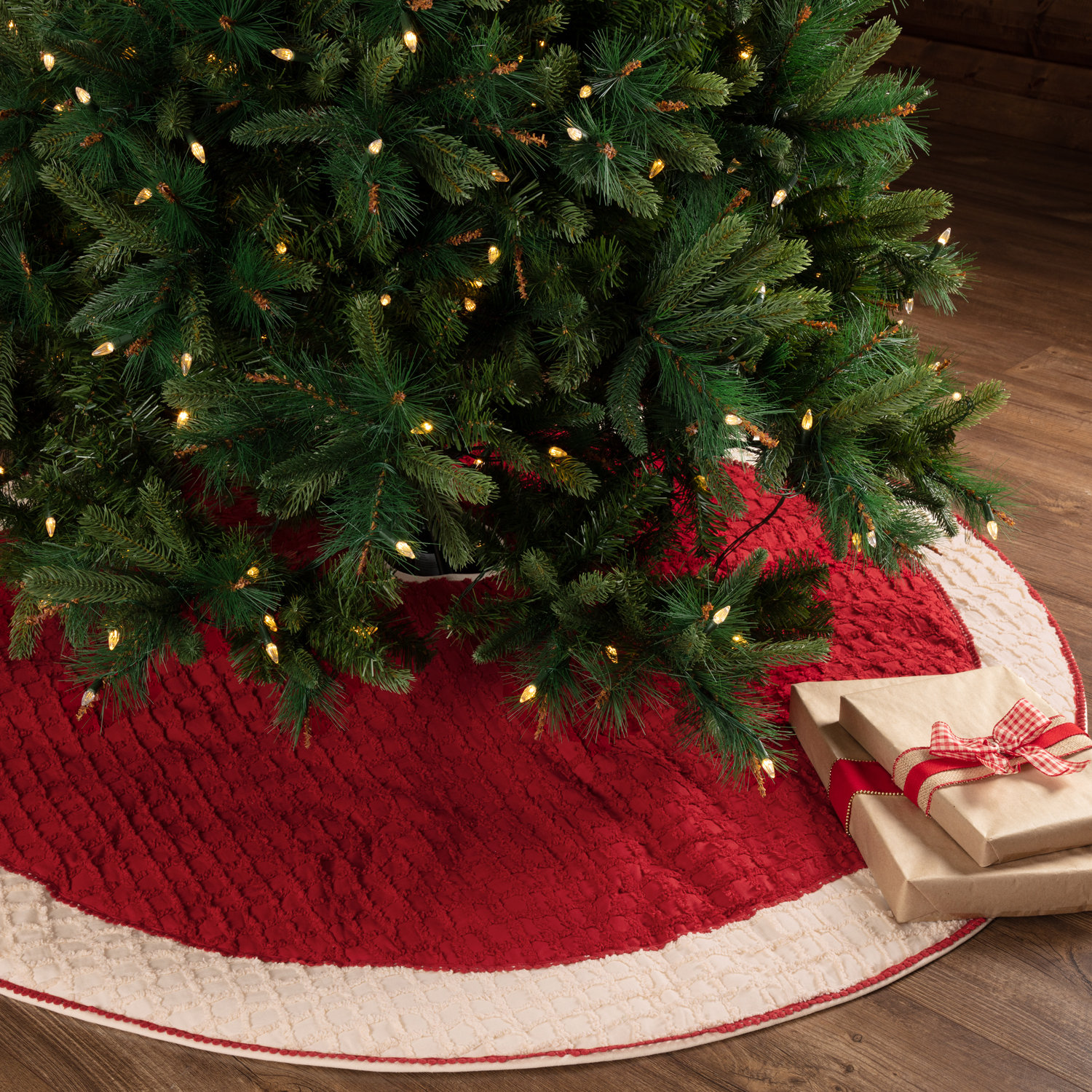 Cotton Tree Skirt, 60" W