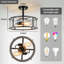 Plafonnier semi-encastré cylindrique en verre 2 lumières-2123053934