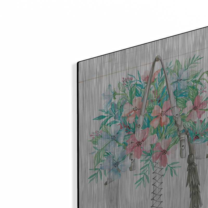 «Floral Pop II» par Cindy Jacobs, H 16 po x l 12 po