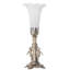 11" High Blue Tiffany Pond Lily Maidens Mini Lamp-1779648889