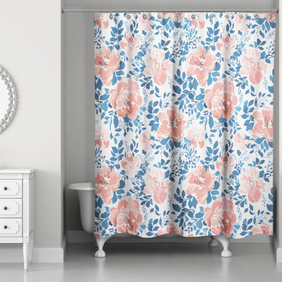 Daijon Floral Shower Curtain