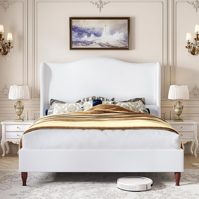Clairemarie Upholstered Platform Bed