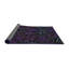 Tapis rose/zone noire à motifs-1640404760