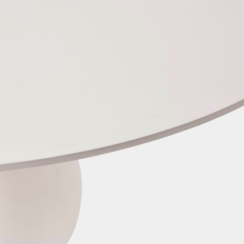 Baobab Round Mahogany Wood Dining Table