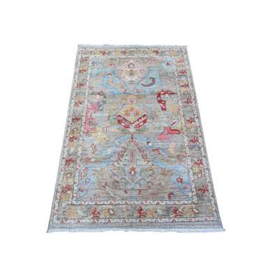 Tapis unique gris 3 pi x 4 pi 8 po Seddon
