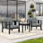 Junco Teak Outdoor Two-Person Patio Set With Cushions And Side Table-124178248-124178255
