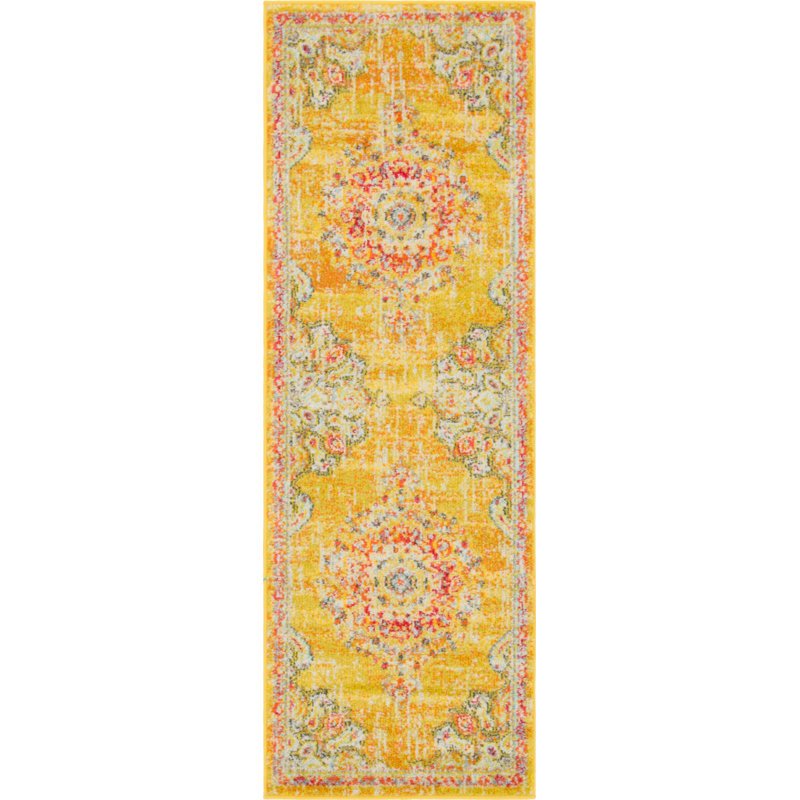 Oriental Area Rug, Runner 66 x 183cm