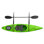Single Kayak Rack - 55lb Capacity Wall or Ceiling Storage Straps for Surfboards, Paddleboards, SUP, or Canoe - Adjustable Kayak Hanger