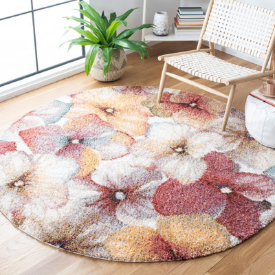 Subramanya Performance Floral Rug