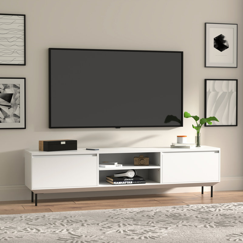 Console média Lita de 79 po, Noyer