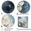 «Blue Hydrangea Blooms In Grey Tone I», reproduction sur toile-1630419024-1630419037