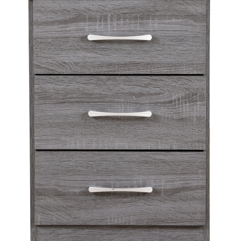 Chic Contemporary Nightstand, Gray