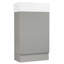 Meuble-lavabo 18,6 po avec lavabo, meuble-lavabo avec tablette à deux niveaux, orienté vers la gauche ou vers la droite-288071116