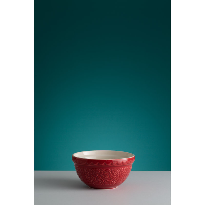 In The Forest 21cm Hedgehog Mixing Bowl, Red