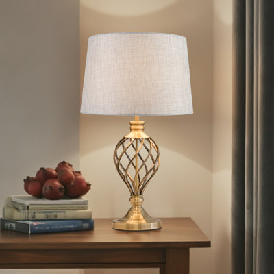 Wauneta 61cm Statement Barley Twist Table Lamp