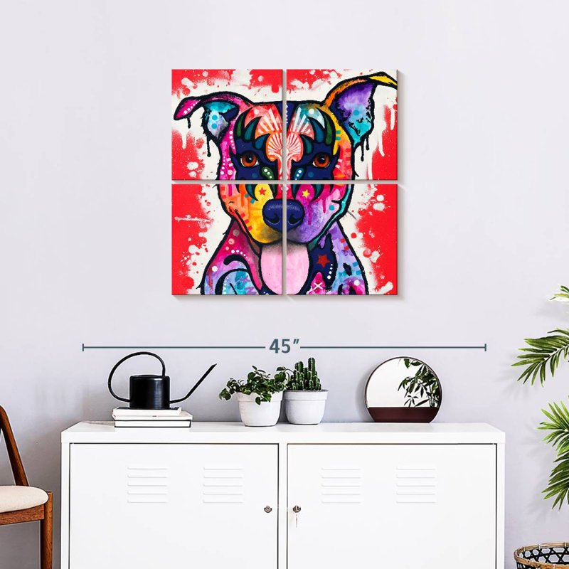 Brampt Kiss Dog, 26" H x 26" W