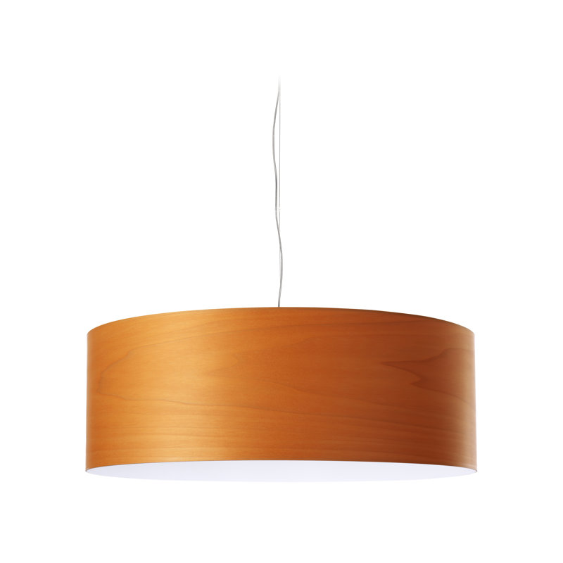 Gea 1 - Light Pendant, Orange, E26 Base, 7.8" H x 27.5" W x 27.5" D