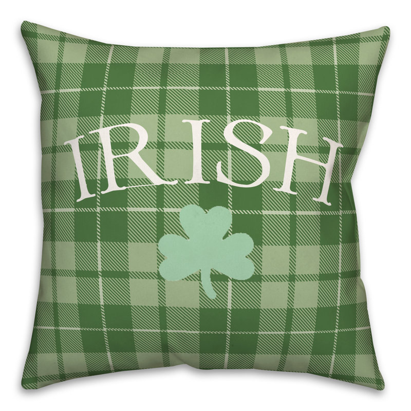 Coussin irlandais, 20 po x 20 po