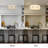 Atchison 23“ W 5-Light Dimmable Geometric Chandelier