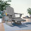 Chaise berçante pliante multifonctionnelle 4 en 1 avec repose-pieds rétractable Adirondack-2080447349-2098233942